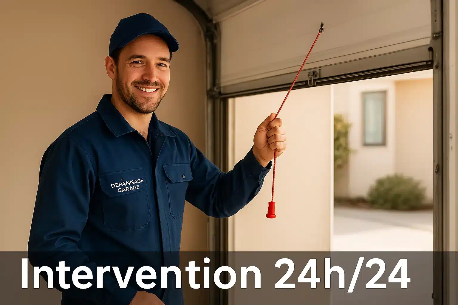 Porte de garage basculante bloquée : Déblocage immédiat et intervention 2h à Paris / IDF